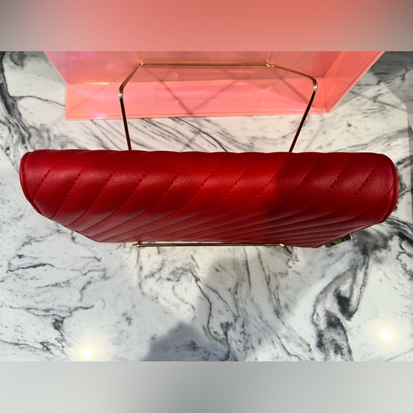 BADGLEY MISCHKA red handbag - Picture 9 of 14